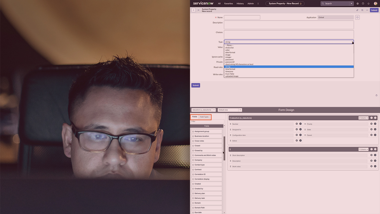 Creating Forms in ServiceNow My Mooc